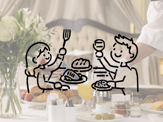ミラコスタのルームサービス当日に注文できるメニュー