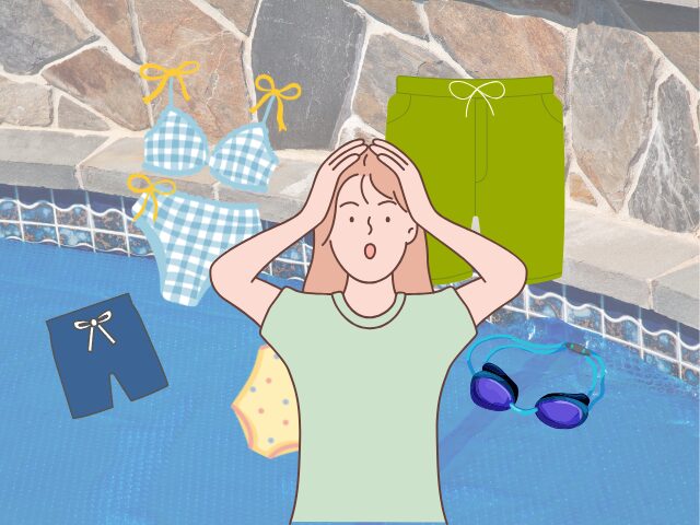 水着を忘れたときの対処法