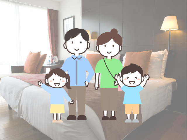 4～6人でディズニーホテルに泊まるなら？人数別に1室で泊まれる客室を解説｜4人家族におすすめの選び方